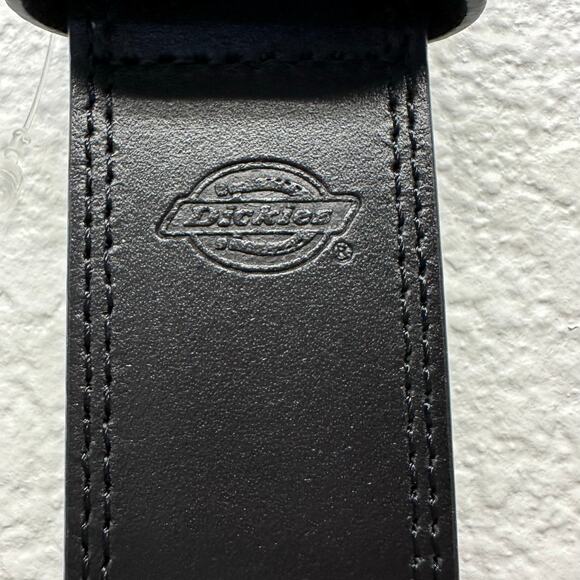 NWT! Dickies Genuine Leather Work Wear Men’s Size Small (30-32) Black Belt, K641 - Picture 8 of 8